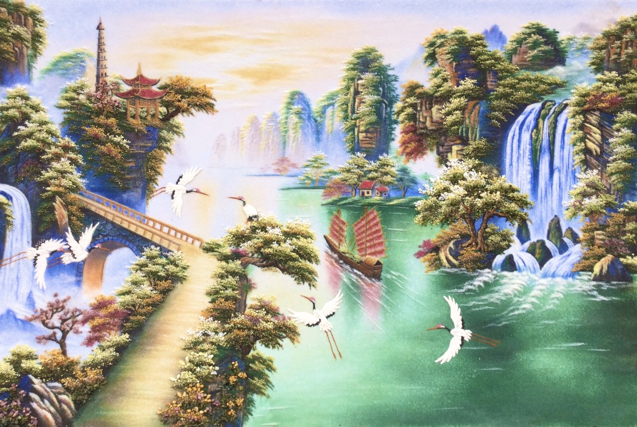 mau-tranh-da-quy-thuan-buom-xuoi-gio-dep