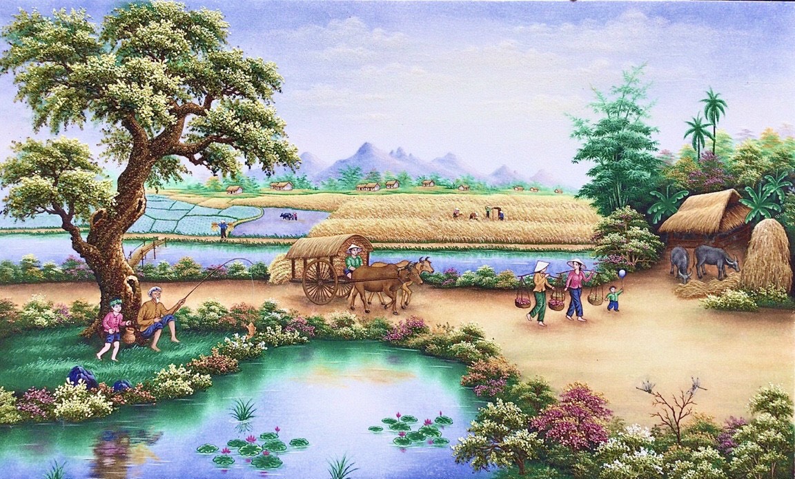 mau-tranh-da-quy-phong-canh-lang-que-0005