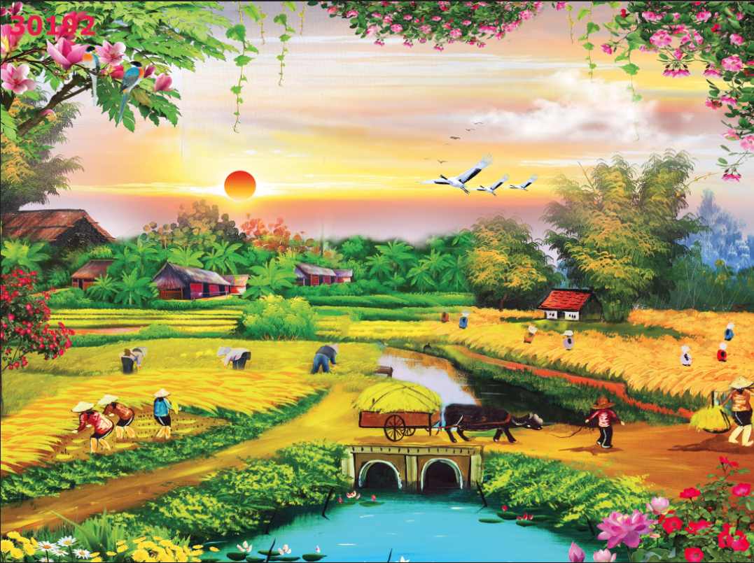 tranh-canvas-phong-canh-lang-que-30192