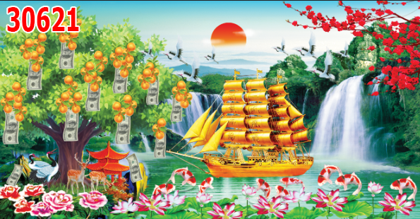 mau-tranh-canvas-thuan-buom-xuoi-gio-30261