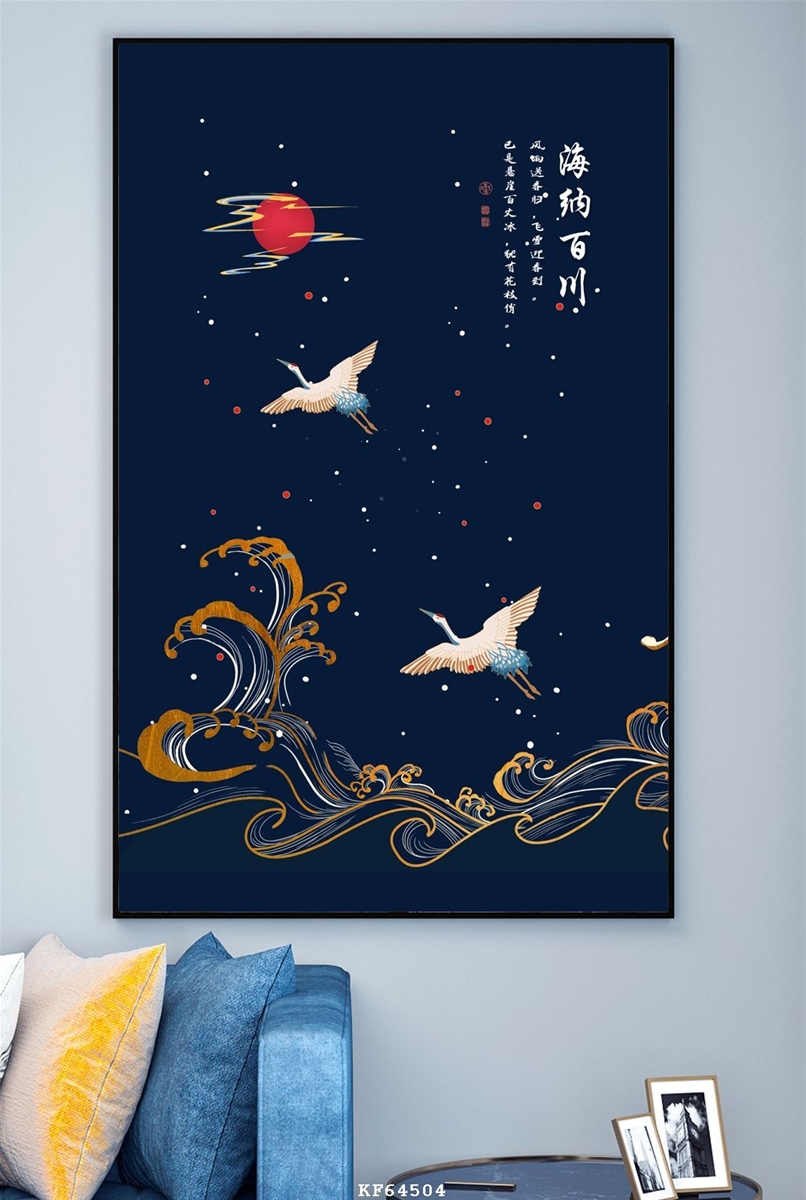 mau-tranh-trang-guong-chim-hac-64504