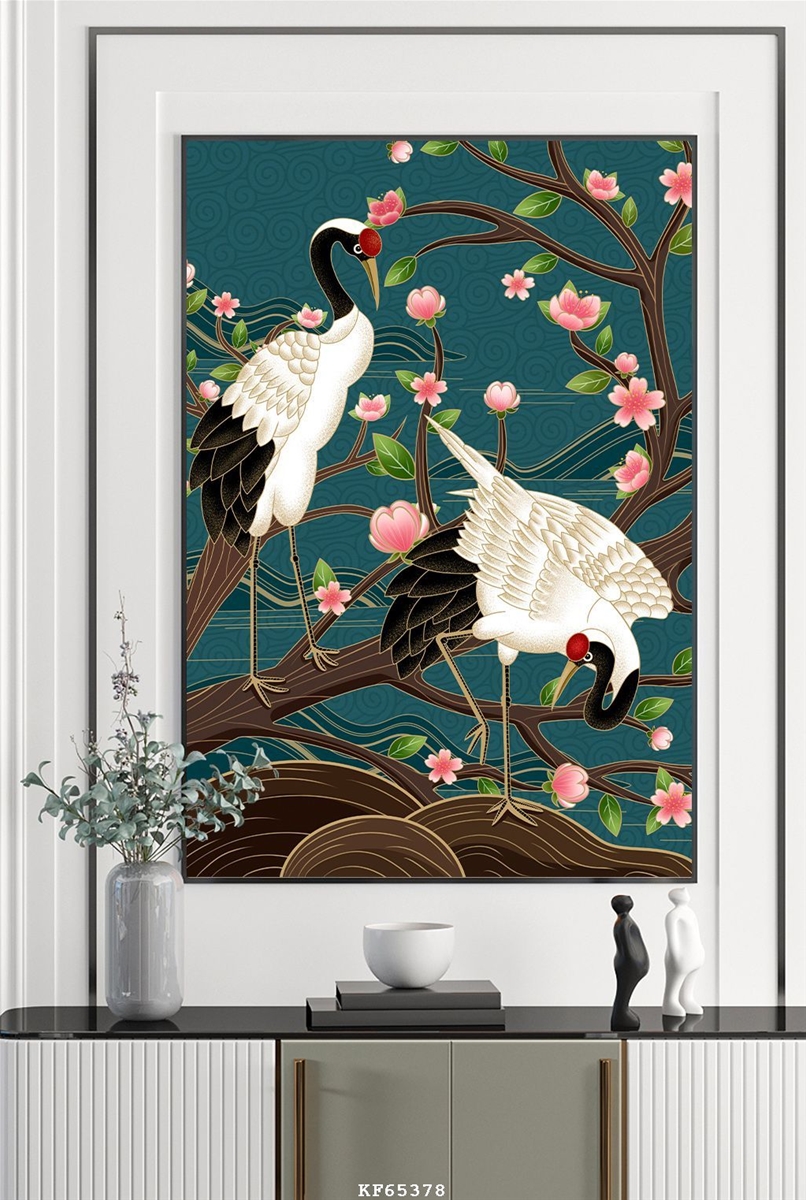 mau-tranh-trang-guong-chim-hac-65378