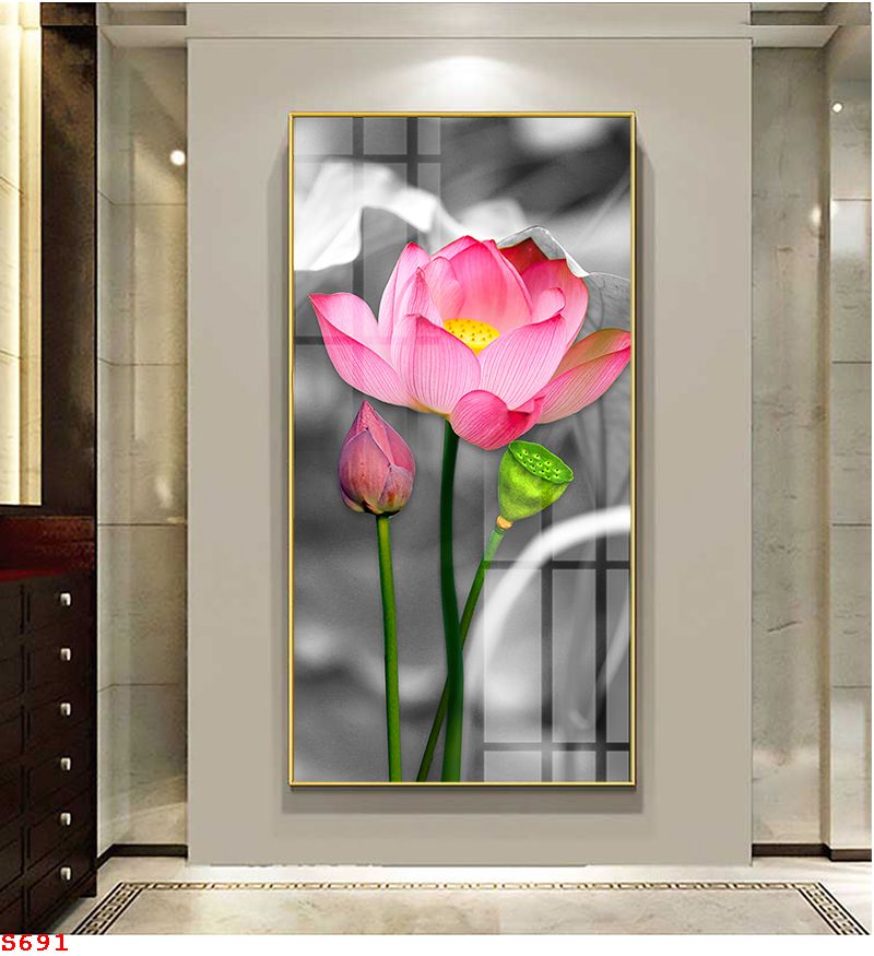 mau-tranh-trang-guong-hoa-sen-691