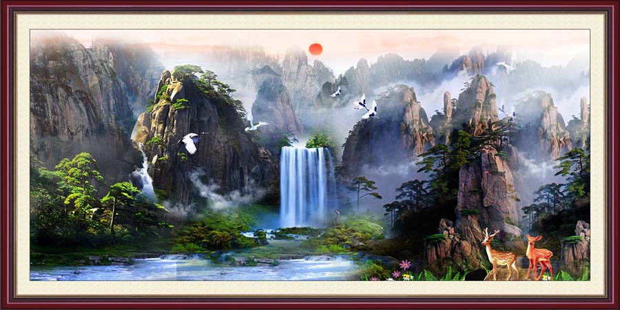 mau-tranh-canvas-son-thuy-huu-tinh-216