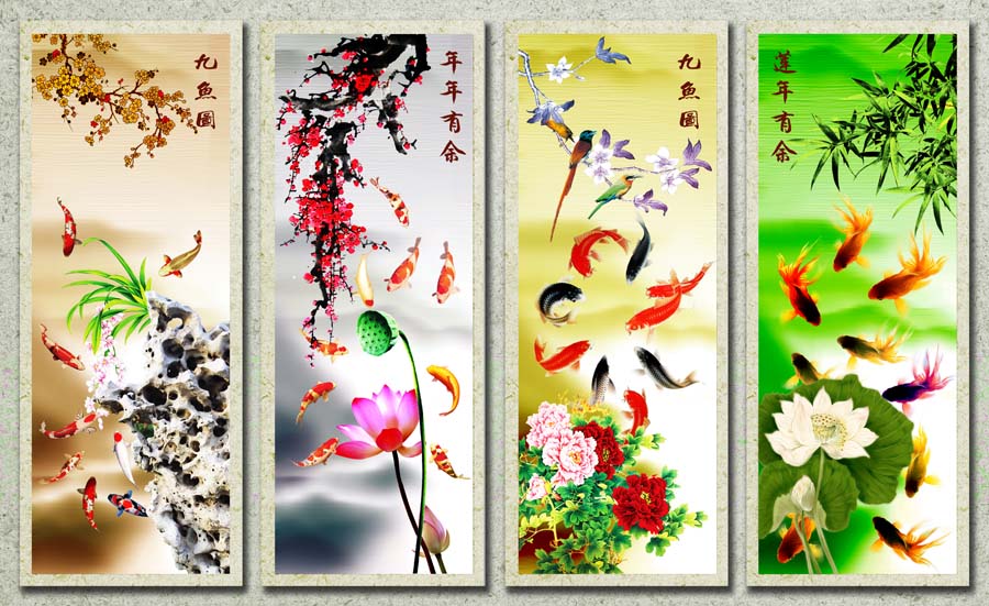 mau-tranh-canvas-tu-quy-bon-mua-40