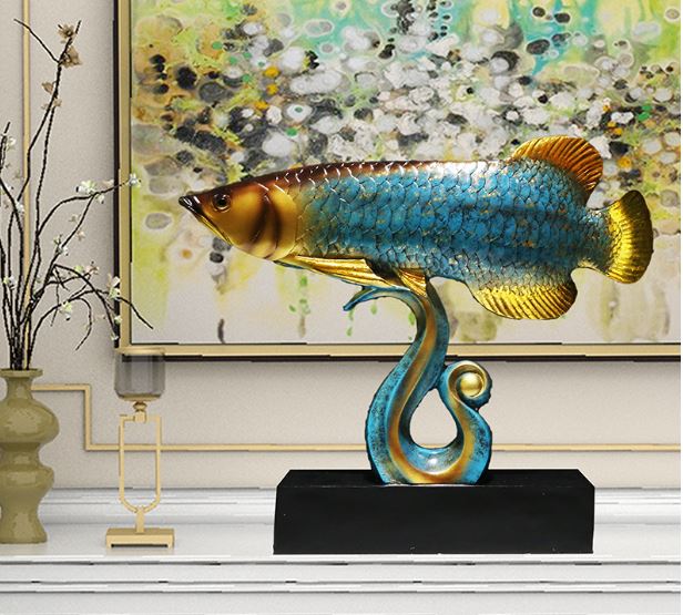 tuong-ca-rong-mau-xanh-trang-tri-phong-thuy