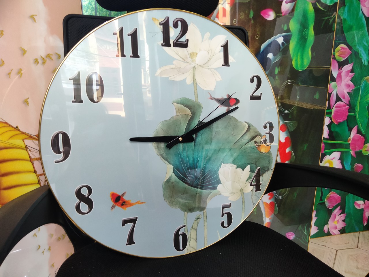 y-nghia-phong-thuy-tranh-trang-guong-dong-ho